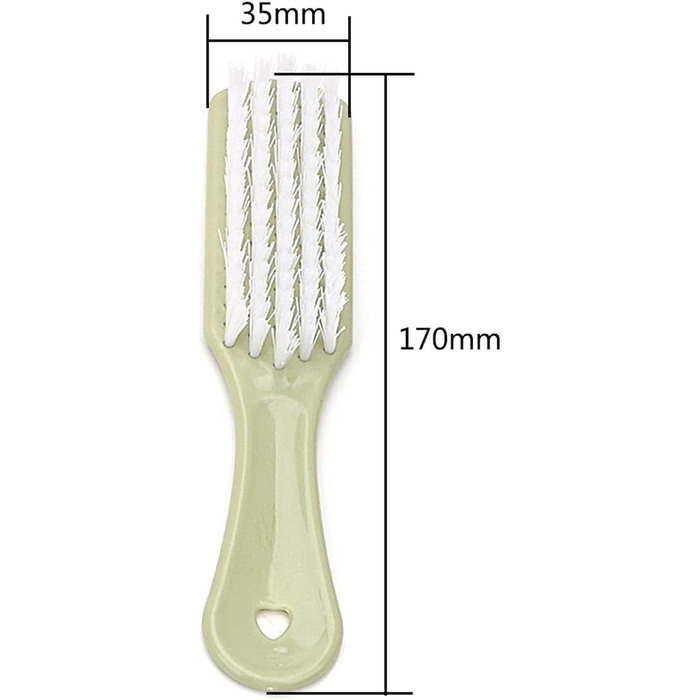 Щітка для взуття, Чоботи Щітка для взуття Багатофункціональна чистка кросівок для взуття Побутова хімія (колір зелений) (синій) Синій