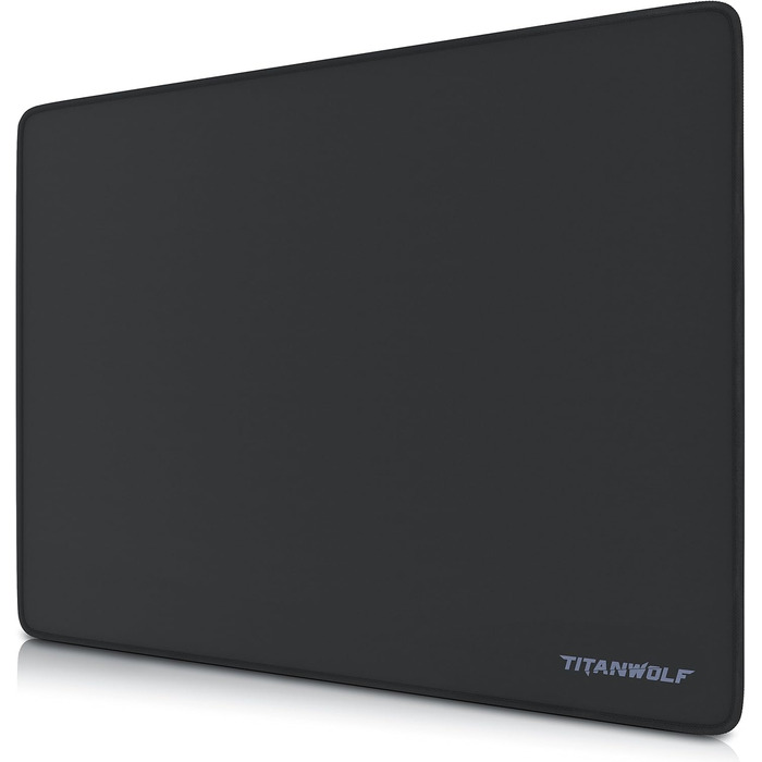 Килимок для ігрової миші XL Titanwolf - 440 x 350 мм - XL килимок для миші - Настільний килимок великого розміру - Покращує точніс