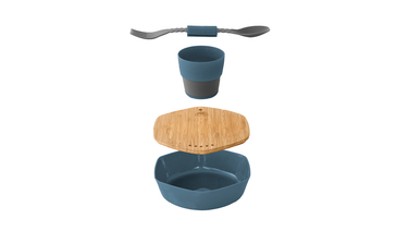 Набір туристичного посуду Robens Leaf Meal Kit Ocean Blue (690277)