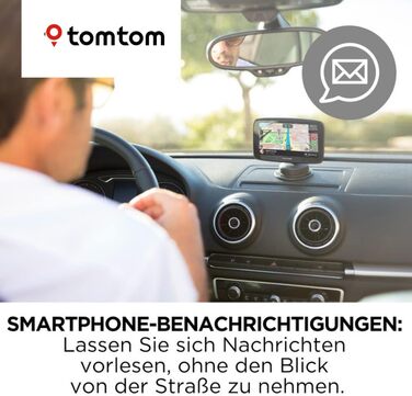 Навігаційний пристрій TomTom GO Essential (6 дюймів, уникнення заторів завдяки TomTom Traffic, оновлення карт Європи, дзвінки в режимі hands-free, оновлення через Wi-Fi) 6 дюймів Новий