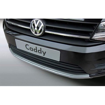 Передня спойлерна насадка RGM 'Skid-Plate сумісна з Volkswagen Caddy 2015-2020 Silver (ABS)