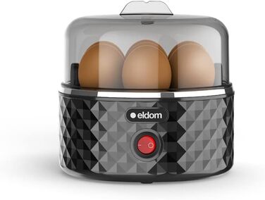 ЯЙЦЕВАРКА ДЛЯ ПРИГОТУВАННЯ 7 ЯЄЦЬ І ВИМІРЮВАННЯ ЧАСТОТИ EM101C