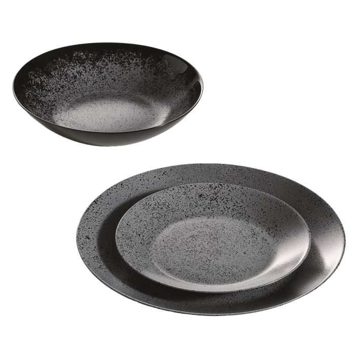 Тарілка обідня Luminarc Slate Black, 25 см (6788144)