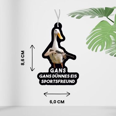 Ароматичне дерево з мотивом гусячого тонкого льоду спортивного друга, дозатор аромату автомобіля, тюнінг автомобіля ароматного дер