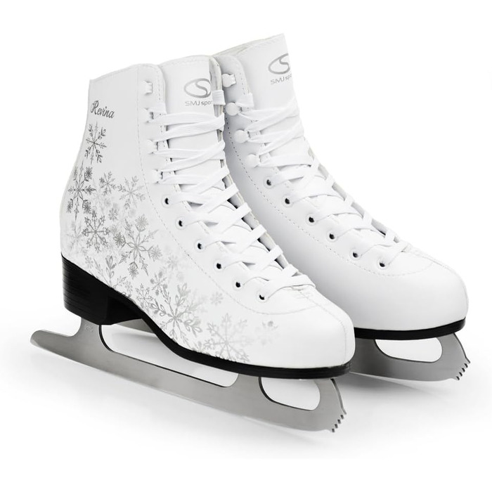 Жіночі ковзани MADIVO SMJ Revina, взуття для фігурного катання, класичні ковзани, білі Розміри 36, 37, 38, 39, 40, 41, 42, 40 EU