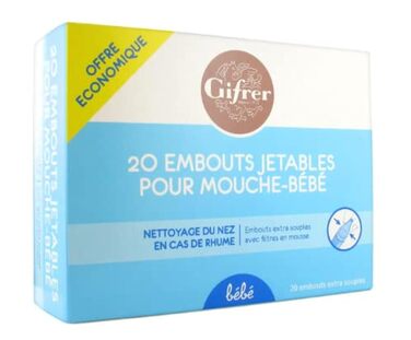 20 embouts jetables pour mouche bb, 20 embouts jetables pour mouche bb