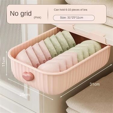 Універсальна коробка для зберігання білизни та шкарпеток, настінний органайзер зі стильним оздобленням, безпечні відділення для внутрішнього декору. BB Як показано на фото