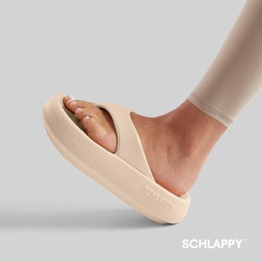 Оригінальні шльопанці, сандалі-стрінги для жінок та чоловіків, пляжне взуття в стилі сандалів, 100 без пластику, водонепроникні та нековзні, розмір 40/41 EU, бежевий