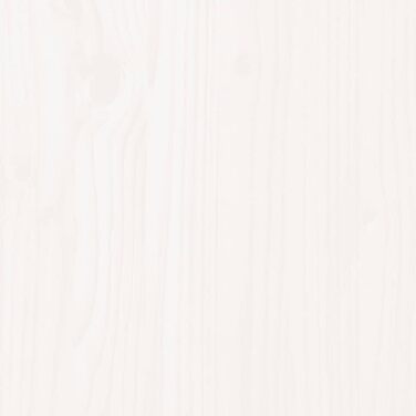 Дитяче ліжко, біле, 90x190 см, масив сосни з каркасом балдахіну та міцними дерев&39яними рейками для стійкості та вентиляції односпальне ліжко з масиву сосни з рустикальним білим покриттям 195,5 x 95,5 x 190 см