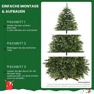 Штучна ялинка 195 см SHareconn