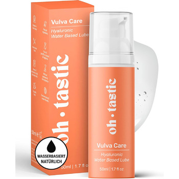 Натуральний зволожувальний лубрикант ohtastic з гіалуроном для жінок, 50 мл