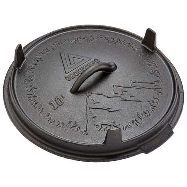 Казан з кришкою Groenberg Askja Pot 33 cm / 10 L Black (266018)