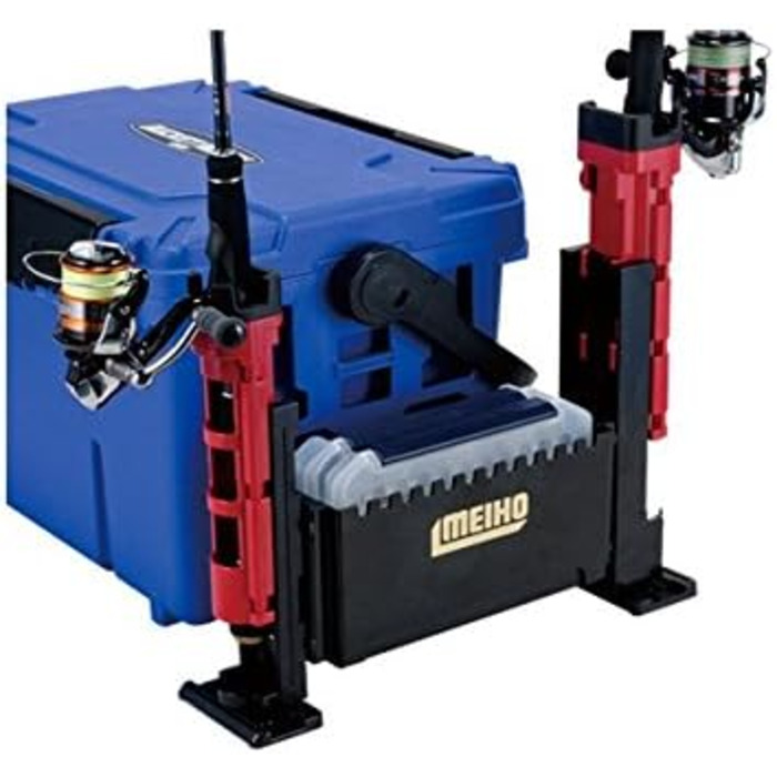 Адаптер для рибальського боксу для снастей, адаптер для тримачів для вудок та напоїв, бічний бокс для аксесуарів, 120 Black -