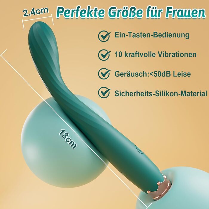 Вібратор Hellmos для жінок, 10 режимів вібрації