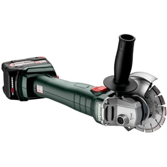 Акумуляторна кутова шліфувальна машина Metabo W 18 L 9-125 Quick Set 18 В (шліфувальна машина/шліфувальна машина з літієвим живлен