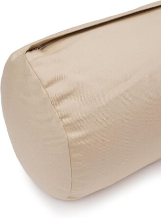 Йогабокс Йогаболстер, регіонального виробництва, для Інь-йоги, Ø22 см, йога-рол з гречаною лушпинням, чохол, що прається, зі 100 бавовни, йога-рол для відновлювальної йоги, пісок