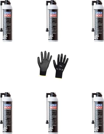 Захисні рукавички Iloda 6xOriginal Liqui Moly 300 мл Спрей для ремонту мотоциклетних шин 1579