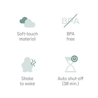 Дитячий термометр Angelcare Happy Seal, сірий