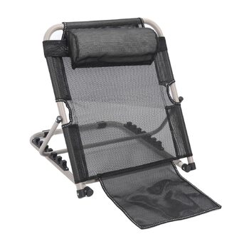 Підйомна спинка ліжка, 6-ступінчаста регульована підйомна спинка ліжка, складна спинка ліжка з підголівником, портативна підйомна спинка ліжка для догляду за пацієнтами, читання, перегляду телевізора, їжі