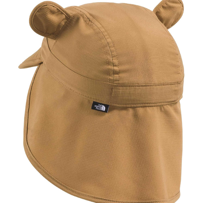 Дитячий рюкзак The North Face Unisex Baby Hut Class V Sun Buster 0-12 місяців, коричневий, з плюшевим принтом