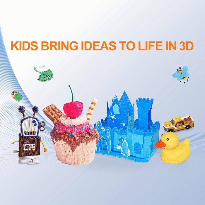 Нитка 3D пера 160 шт. 32 кольори 3D Doodler Pen Refill Packs Аксесуари для гнучкого 3D-ручка 2,5 мм Pcl Filament For 3D Pen Filapen Насадки для 3D ручок для дитячих робіт