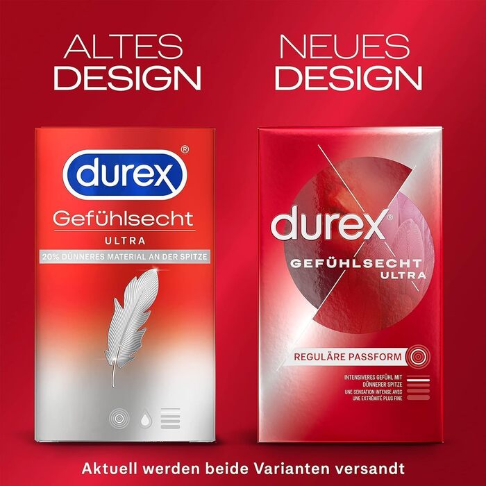Презервативи Durex Love Sex Feel Ultra Thin, 10 шт