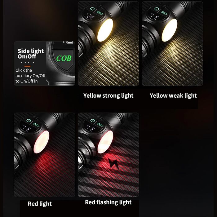 Міцний ліхтарик, багатофункціональний ручний ліхтарик, 4,2 x 17,6 см, міцний, ліхтарик на батарейках із ремінцем на зап&39ястя, аксесуар для роботи на свіжому повітрі, для походів, кемпінгу, полювання