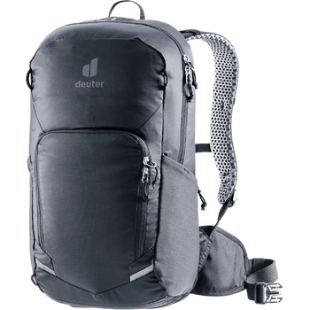 Велосипедний рюкзак Deuter Unisex Bike I 20, довгий, чорний Велосипедний рюкзак Deuter Unisex Bike I 20, довгий, чорний