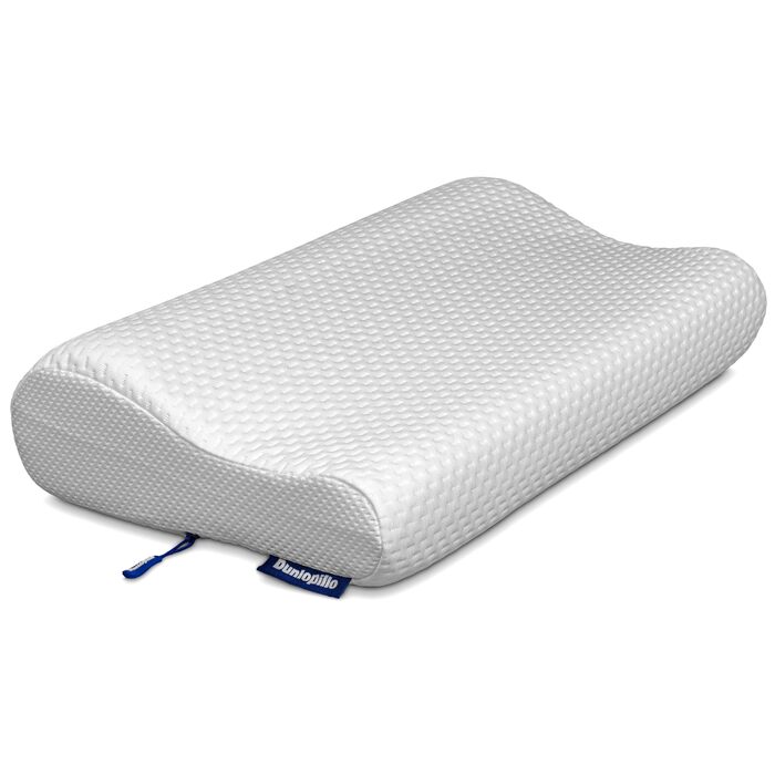 Подушка для шиї DUNLOPILLO, гіпоалергенна (подушка для підтримки шиї 50x30 см)