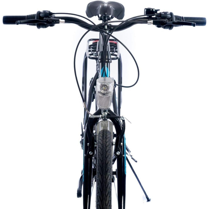 Дюймовий велосипед, чоловічий велосипед, велосипед для хлопчиків, дитячий велосипед, міський велосипед, 21 передача, чорний/синій, НОВИЙ -046, 26-