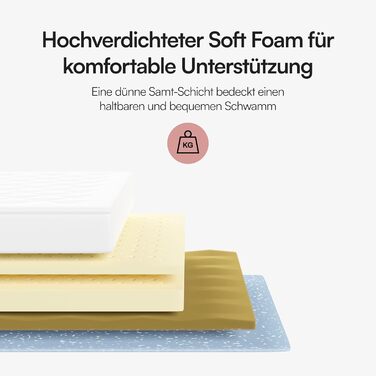 Крісло Baroni Home з м&39якою спинкою з оксамиту та золотими ніжками, крісло для вітальні та спальні, 69x784 см Пудровий колір