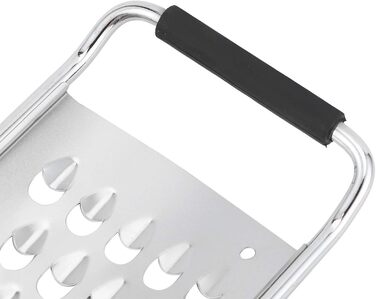 Ручна терка DNCG, ручна терка для сиру, ручний подрібнювач овочів, кухонний гаджет із силіконовою ручкою /192 (розмір великий грубий отвір)