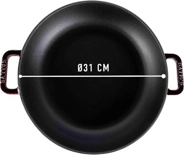 Чавунна каструля Sally's 'Samira - міцна та високоякісна перлина для ідеального приготування їжі - об'ємом 2,2 літра, для всіх тип