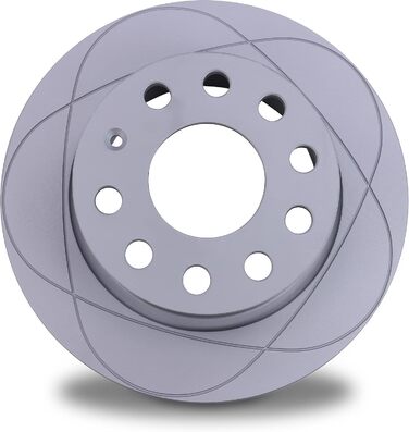 Комплект задніх гальмівних дисків ATE PowerDisc (2 шт.), вентильовані, Ø253 мм