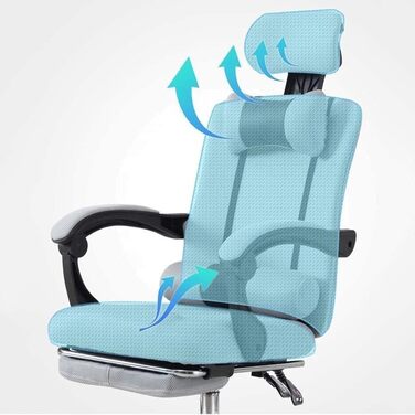 Ігрове крісло, комп&39ютерне крісло, крісло для домашнього офісу, регульоване крісло для кіберспорту, сітчасте крісло, підйомне та обертове крісло Boss