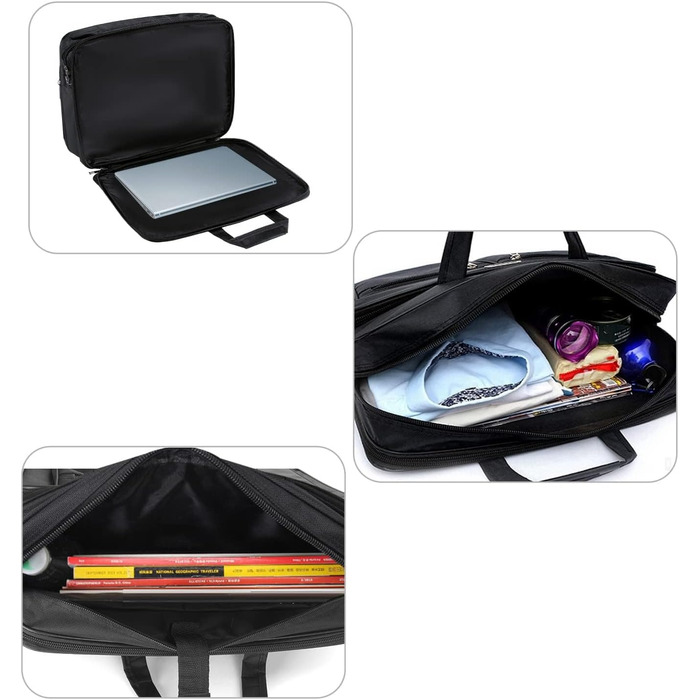 Сумка для ноутбука, 38,1 см (15/17 дюймів), водонепроникна, протиударна, легка, сумка через плече, сумка-месенджер, сумка для ноут