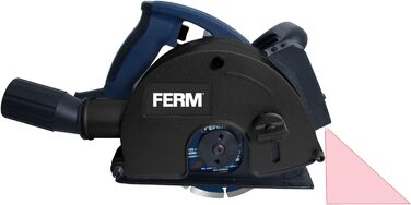 Фрезерний верстат FERM WSM1009 Wall Groove (1700 Вт, 2 алмазних диски 125 мм, лазерний направляючий, адаптер для видалення пилу, футляр)