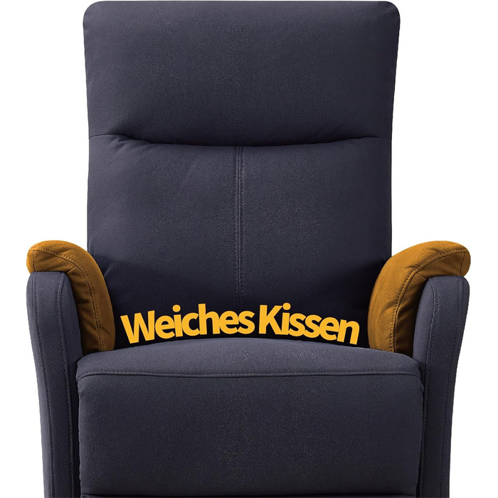 Розслаблююче крісло-реклайнер, масажне крісло з електрорегулюванням, ергономічне крісло для перегляду телевізора, роботи та сну (Roland Grey)