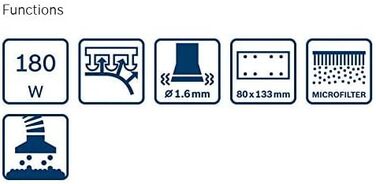 Професійна ексцентрикова шліфувальна машина Bosch GSS 160-1 A Multi (потужність 180 Вт, діаметр окружності 1,6 мм, L-BOXX)