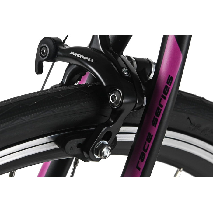 Велосипед WYLD Racing 28&39&39 Whirlwind 100 Black 16 передач Чорно-фіолетовий 60 см