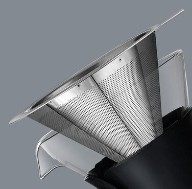 Кавоварка 400 мл, кавоварка, кавоварка для фільтрованої кави, постійний фільтр, крапельний заварювач кави