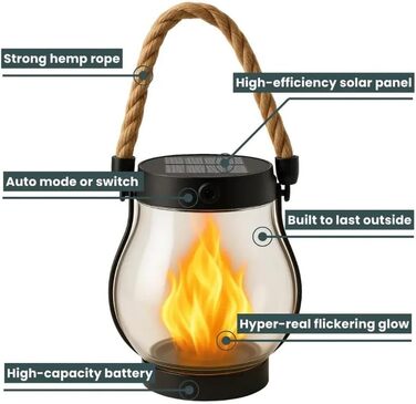 Сонячні ліхтарі Kaliqo для зовнішнього освітлення (2 шт.)