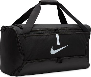 Спортивна сумка Nike Academy Team Football (середня, 60 л), CU8090 чорна/чорна/біла, MISC, одинарна