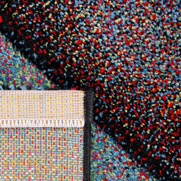 Килим Paco Home Килим для вітальні дитячої кімнати з коротким ворсом сучасний 3D вигляд картатий геометричний візерунок, розмір120