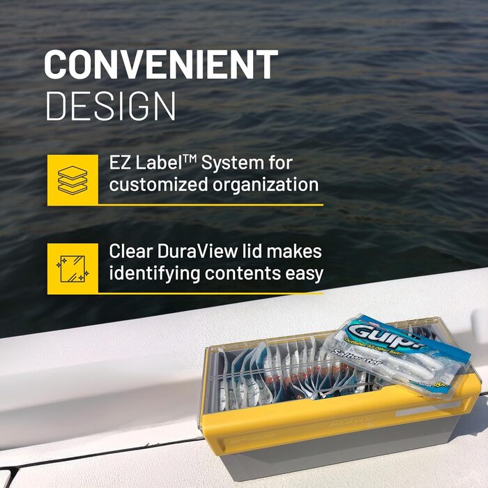 Спеціальні ящики для зберігання снастей Plano EDGE Professional Series, преміальна організація снастей з нержавіючого пластику