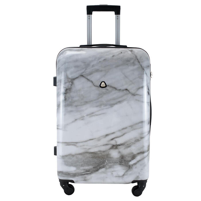 Валіза Semi Line 28' (L) White Marble (T5731-3)