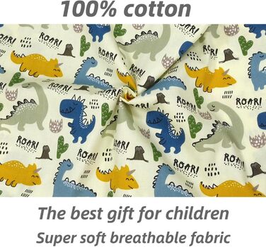 Дитяча подушка з наволочкою - м'яка дитяча подушка з органічної бавовни для сну - Дихаюча постільна білизна Дитяча подушка - Дитяч