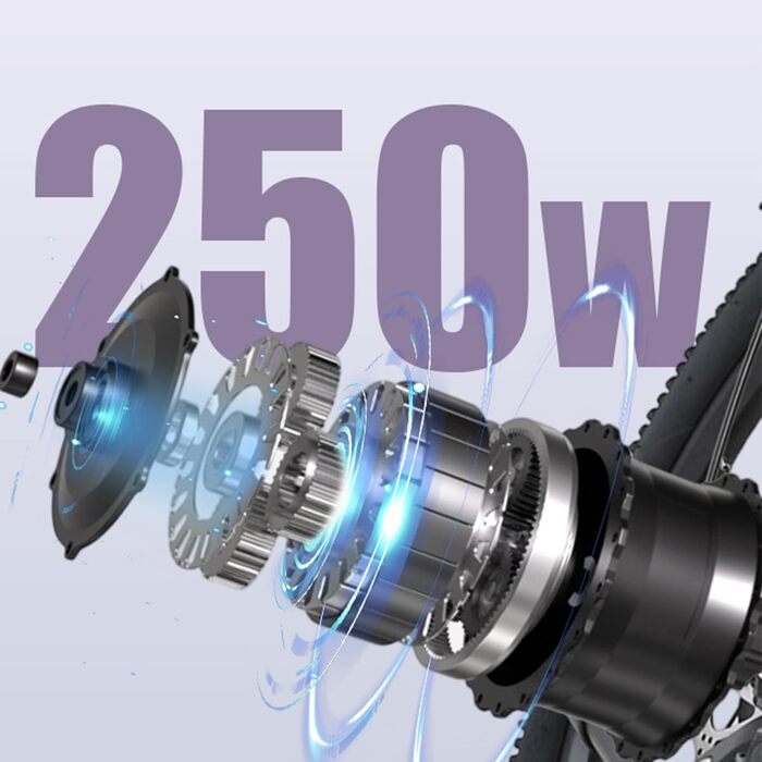 Електричний велосипед cysum X-City для дорослих, 26-дюймовий міський електричний велосипед для жінок та чоловіків, літієва батарея 48 В 10,4 Аг, двигун 250 Вт, міське перемикання 25 км/год Viola001