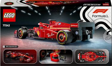 Конструктор LEGO Speed Champions Ferrari SF-24 F1 Racing Car 77242, 275 деталей, гоночний болід