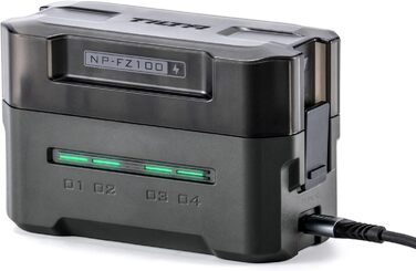 Зарядний пристрій TILTA NP-FZ100, портативна зарядна станція, 4K, макс. 45 Вт, сумісний із Sony та більшістю акумуляторів NP-FZ100, зелений TBC-FZ100-GN TBC-FZ100-GN TG